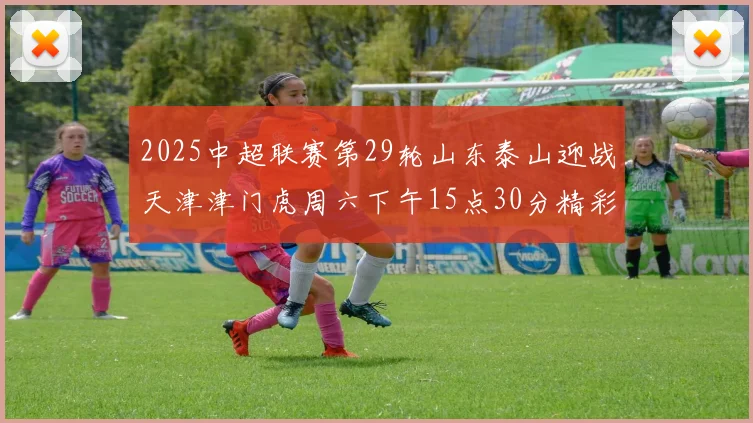 2025中超联赛第29轮山东泰山迎战天津津门虎周六下午15点30分精彩开战